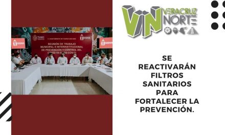 SE REACTIVARÁN FILTROS SANITARIOS PARA FORTALECER LA PREVENCIÓN