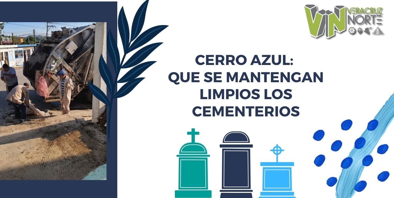 Cerro Azul: Que se mantengan limpios los cementerios