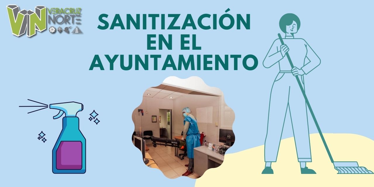 Sanitización en el ayuntamiento