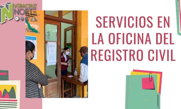 SERVICIOS EN LA OFICINA DEL REGISTRO CIVIL