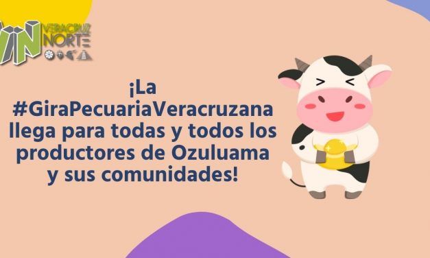 OZULUAMA: ¡La #GiraPecuariaVeracruzana llega para  todas y todos los productores de Ozuluama y sus comunidades!