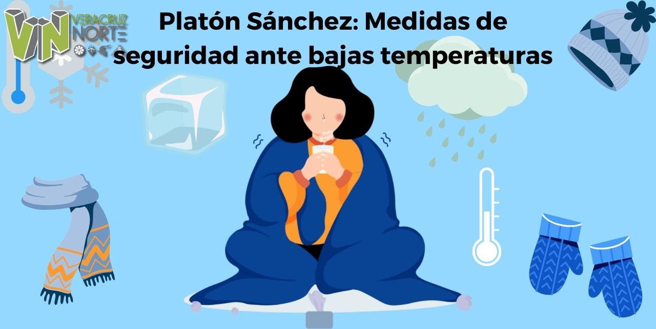 Platón Sánchez: Medidas de seguridad ante bajas temperaturas