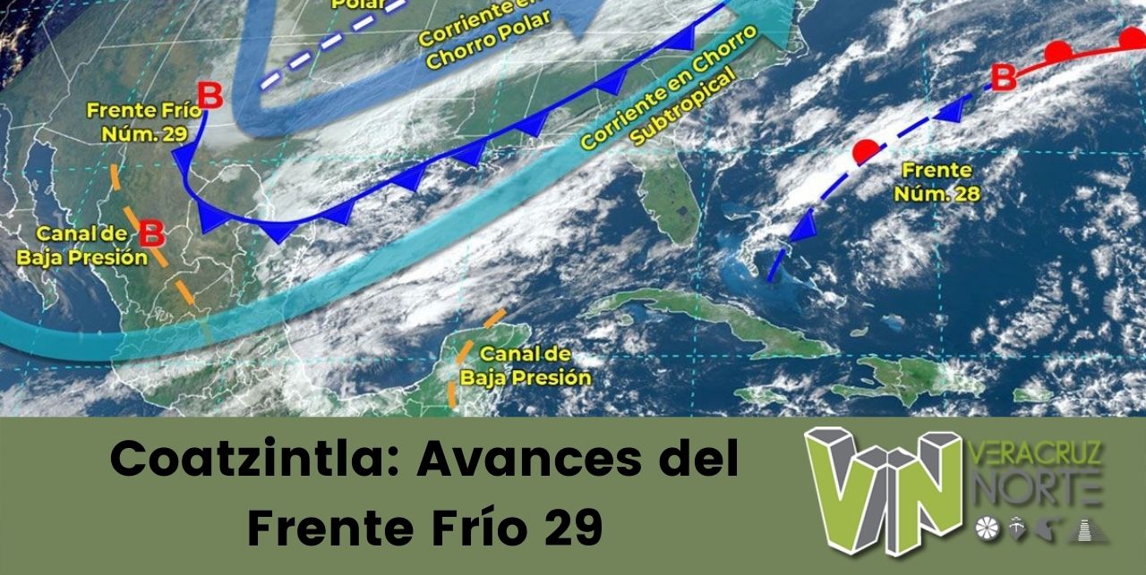 Coatzintla: Avances del Frente Frío 29