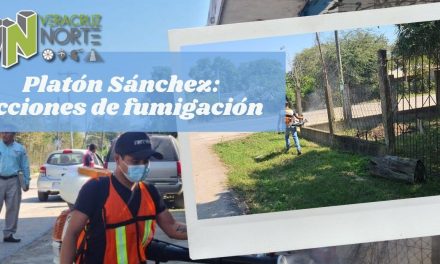 Platón Sánchez: Acciones de fumigación