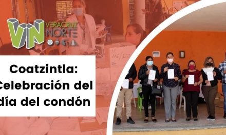 Coatzintla: Celebración del día del condón