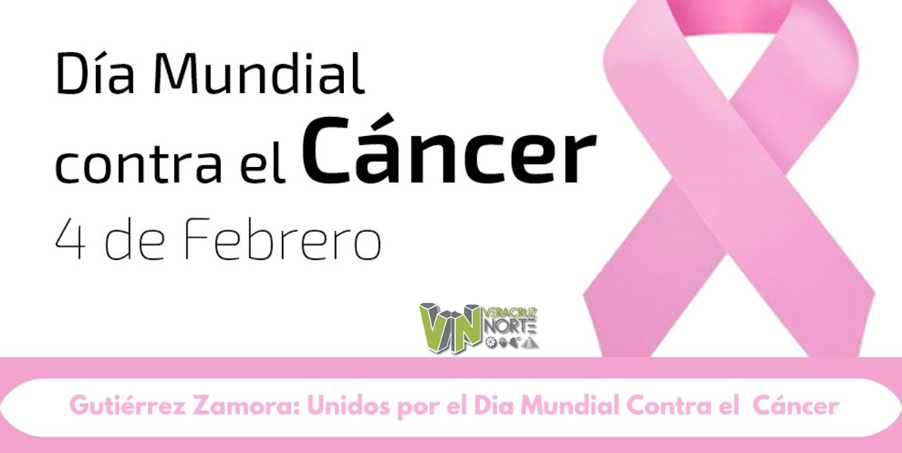 Gutiérrez Zamora: Unidos por El día Mundial Contra El Cáncer