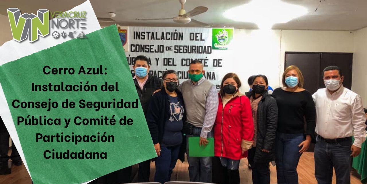 Cerro Azul: Instalación del Consejo de Seguridad Pública y Comité de Participación Ciudadana