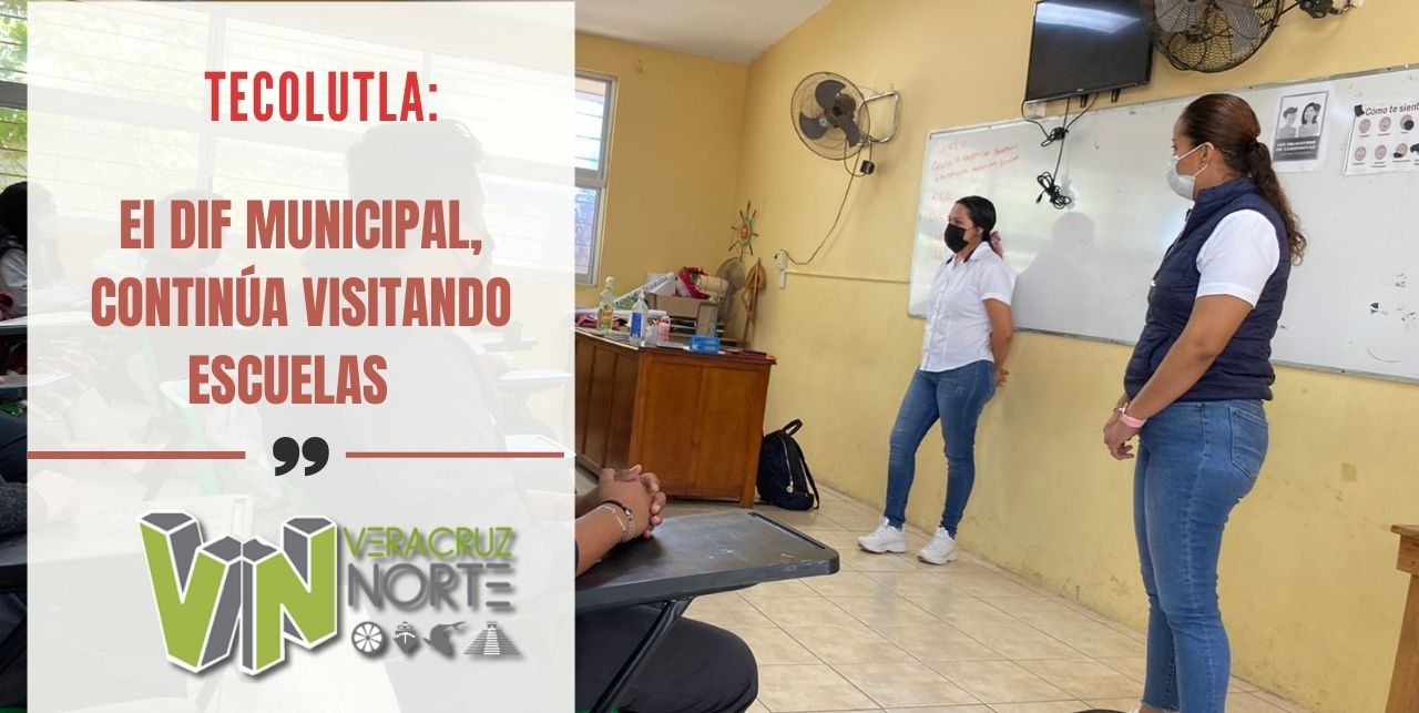 TECOLUTLA: El DIF MUNICIPAL, CONTINÚA VISITANDO ESCUELAS