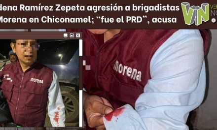 Condena Ramírez Zepeta agresión a brigadistas de Morena en Chiconamel; “fue el PRD”, acusa