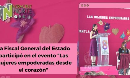 La Fiscal General del Estado participó en el evento «Las mujeres empoderadas desde el corazón»