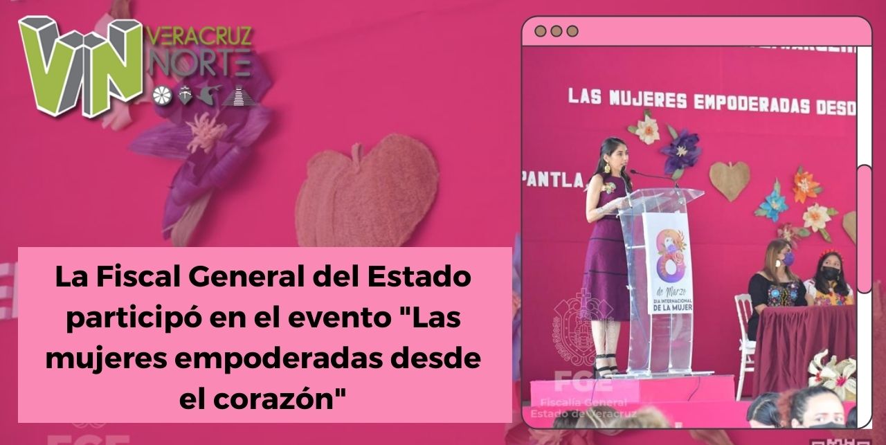 La Fiscal General del Estado participó en el evento «Las mujeres empoderadas desde el corazón»