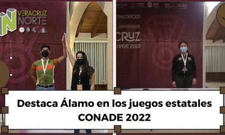 Destaca Álamo en los juegos estatales CONADE 2022