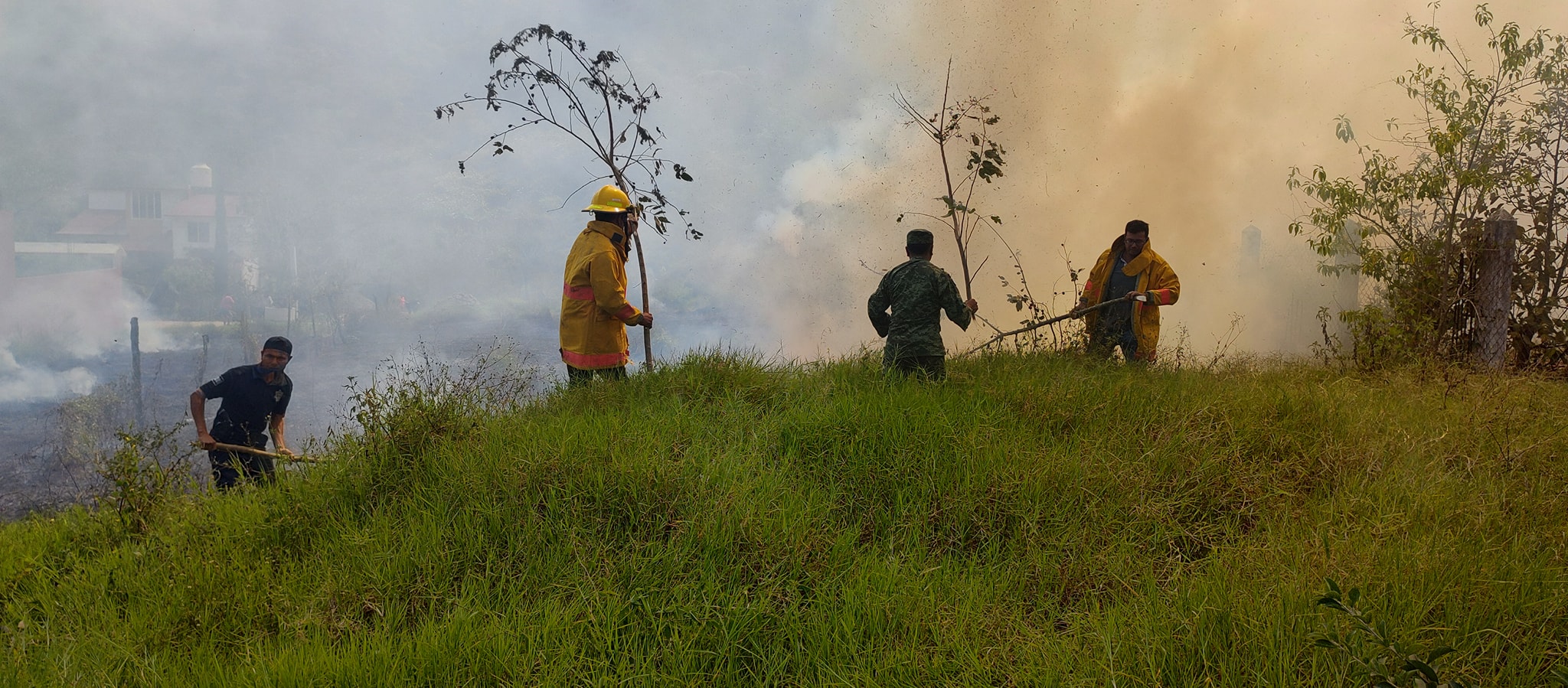 Chicontepec: Altas temperaturas provocan incendios