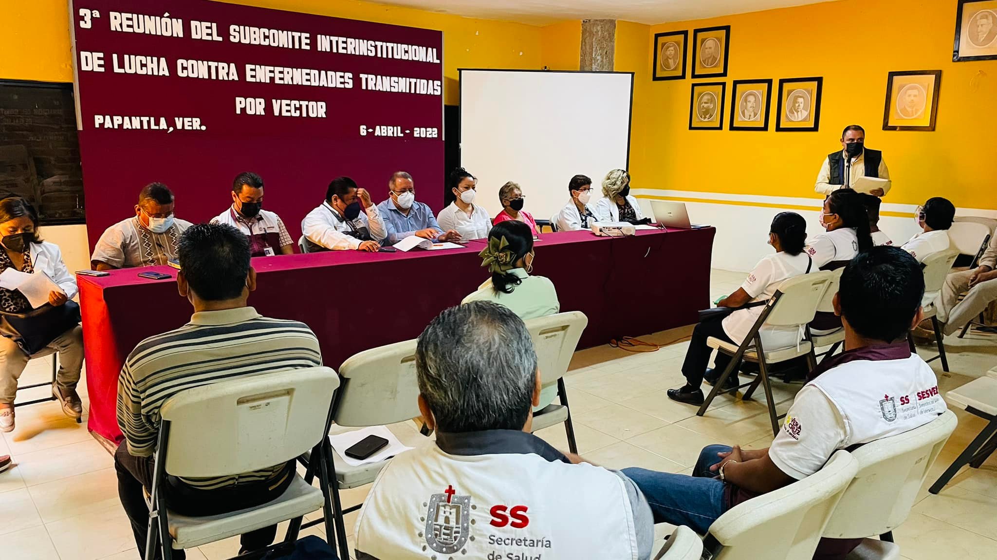 Papantla: Tercer reunión del Subcomité Interinstitucional de lucha contra enfermedades transmitidas por vector