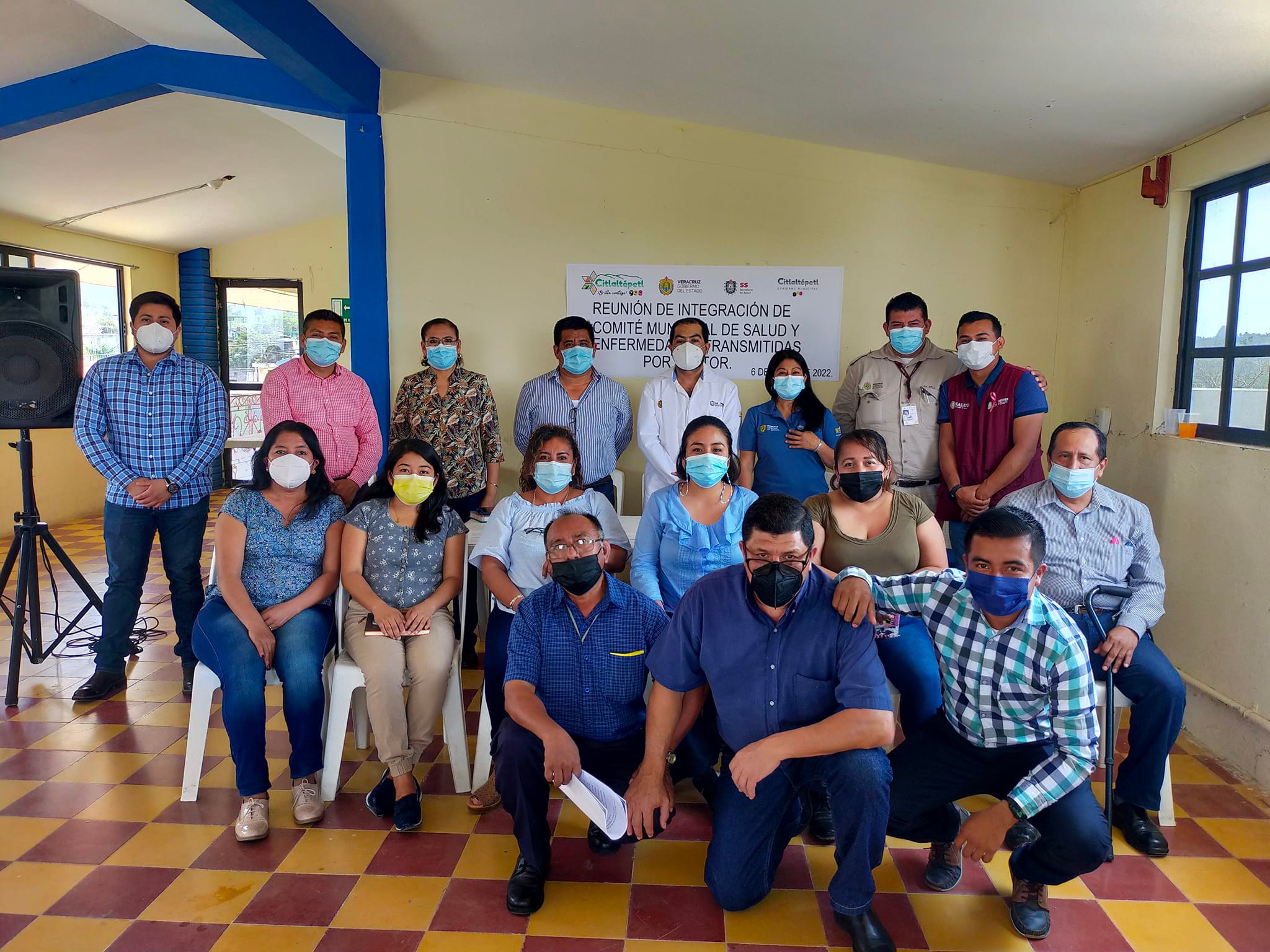 Citlaltépetl: Instalación de Comité Municipal de Salud y Enfermedades Transmitidas por Vector