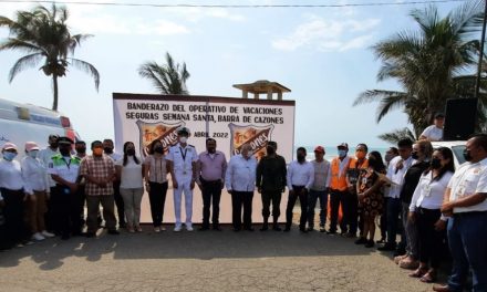 Cazones: Banderazo al operativo de seguridad para la Semana Santa 2022