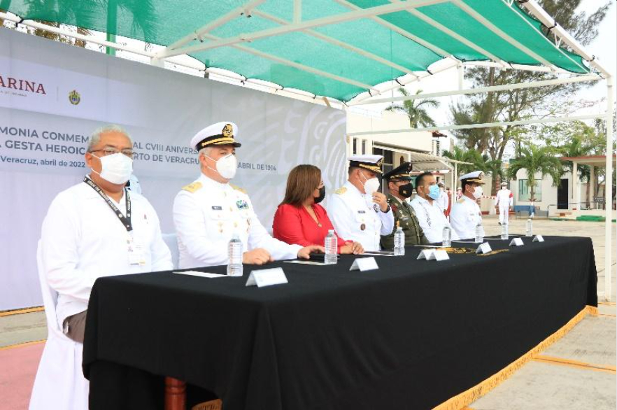 La Secretaría de Marina-Armada de México Conmemora el CVIII Aniversario de la Gesta Heroica del 21 de abril de 1914 en Tuxpan