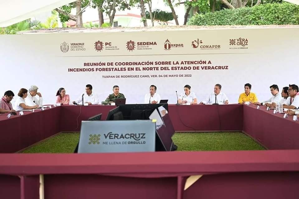 Ozuluama: Reunión de Coordinación sobre la Atención a Incendios Forestales