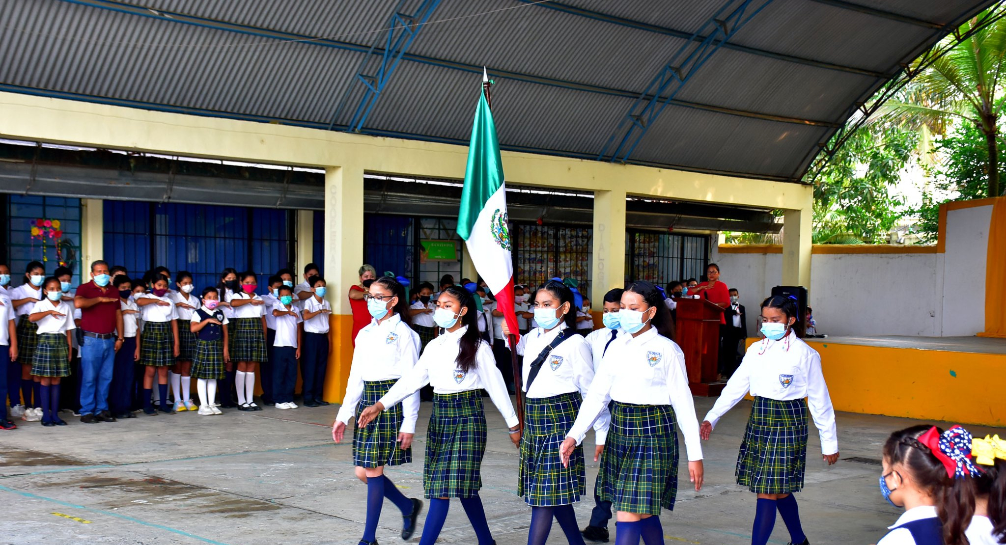 Naranjos: Acto Cívico Conmemorativo 5 de Mayo