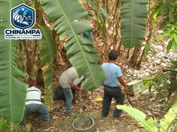 Chinampa: Continúa el programa de limpieza ambiental