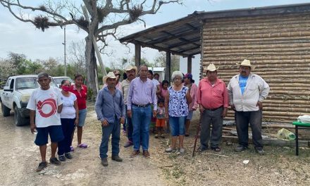 Ozuluama: Comité de obra en la comunidad del Limón