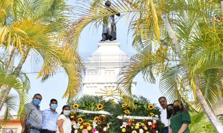 Tantoyuca: Autoridades recuerdan natalicio de Don Miguel Hidalgo y Costilla