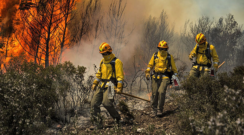 Ozuluama: Día Internacional de las Personas Combatientes de Incendios Forestales
