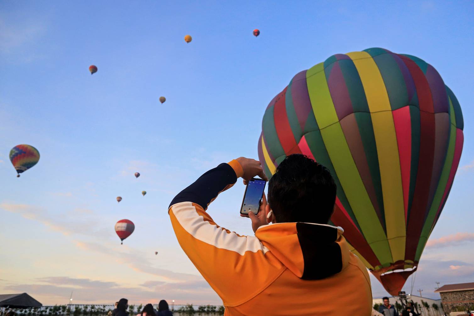 Coatzintla: Primer evento de globos aerostáticos