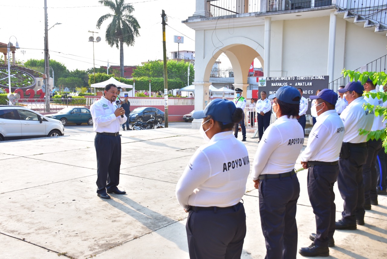 Naranjos: Inicio de actividades de auxiliares viales