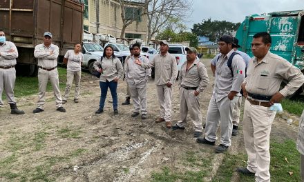 Naranjos: Reunión con trabajadores de limpia pública