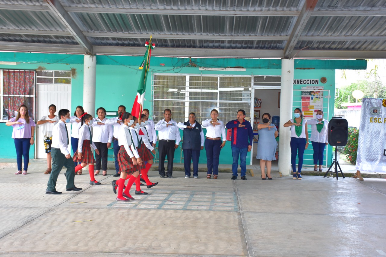 Naranjos: Conmemoración del 5 de mayo en la escuela «Ignacio Zaragoza»