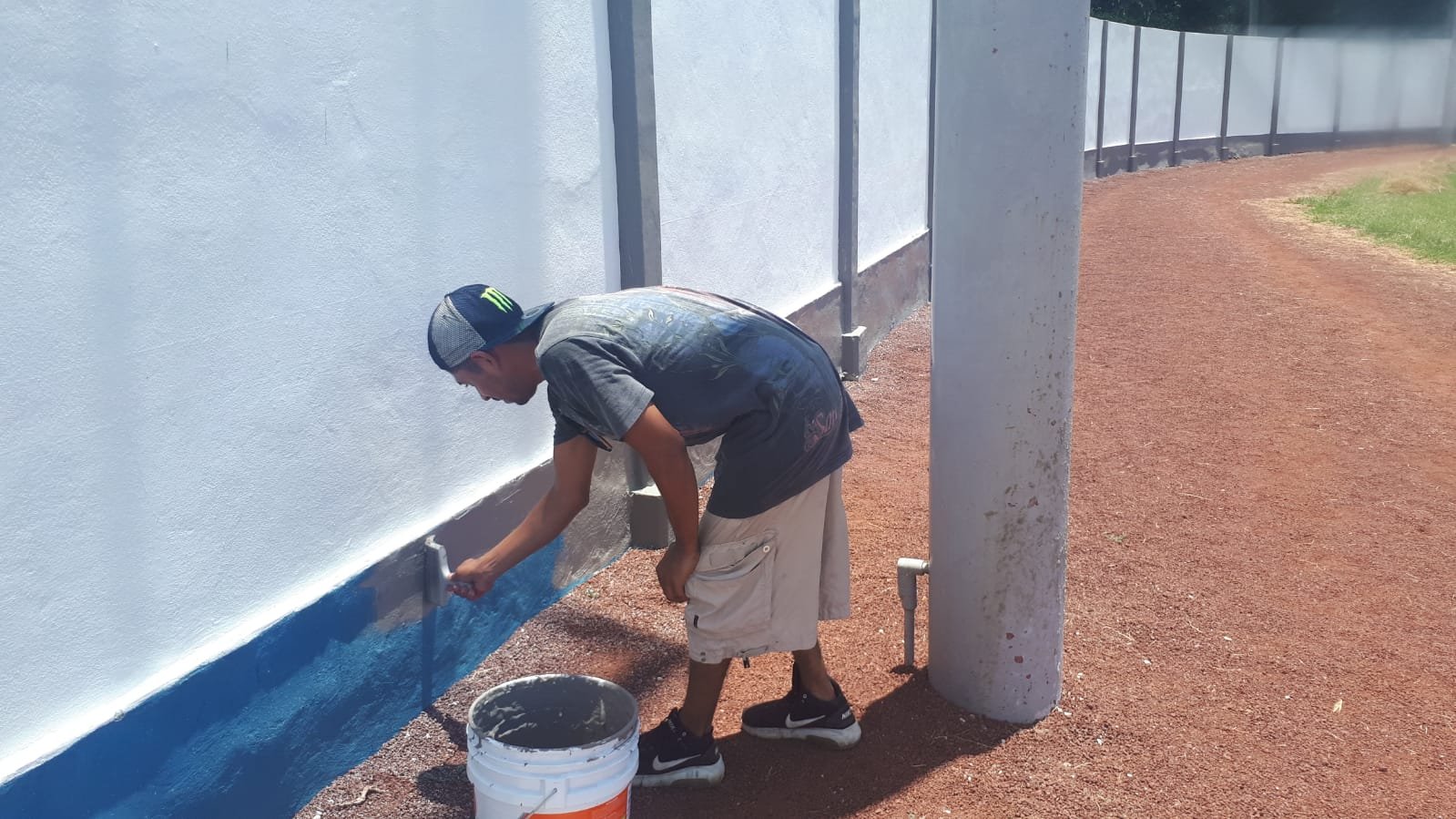 Álamo: Mantenimiento a las instalaciones del Campo Deportivo José Chao