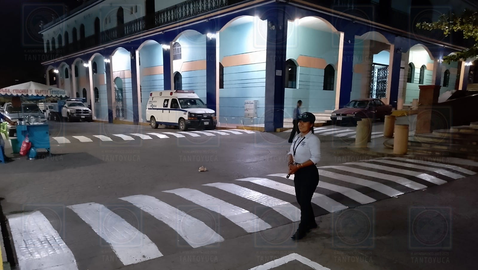 Tantoyuca: Autoridades municipales coordinan acciones en materia vial