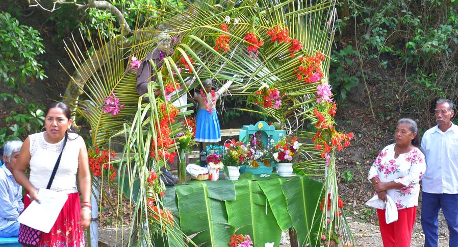 Naranjos: Ceremonia en la comunidad de Escobal para pedir por la lluvia