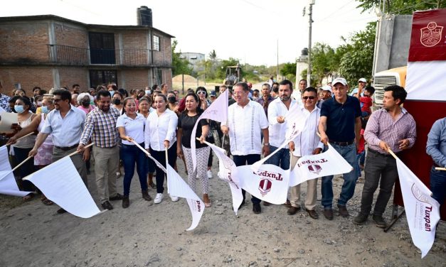 Tuxpan: Con obras y acciones se transformará la colonia Villa Rosita II