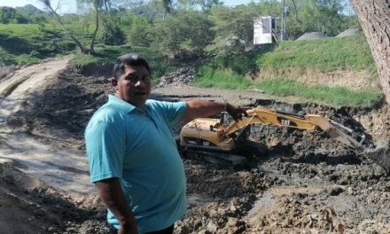 Chinampa: Alcalde supervisa los avances en los trabajos del vaso de captación