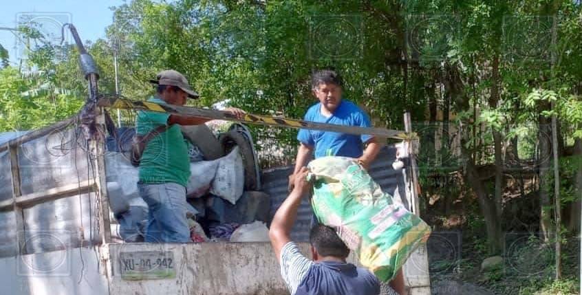 H. Ayuntamiento de Tantoyuca con apoyo en acciones de descacharrización