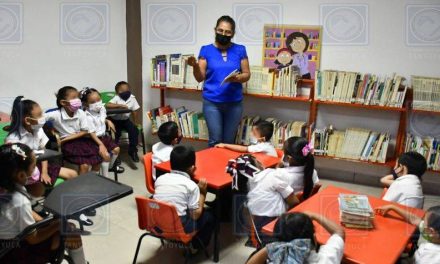 Gobierno municipal de Tantoyuca promueve el hábito de la lectura en la niñez