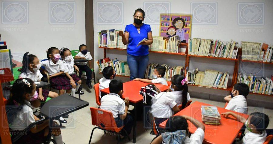 Gobierno municipal de Tantoyuca promueve el hábito de la lectura en la niñez