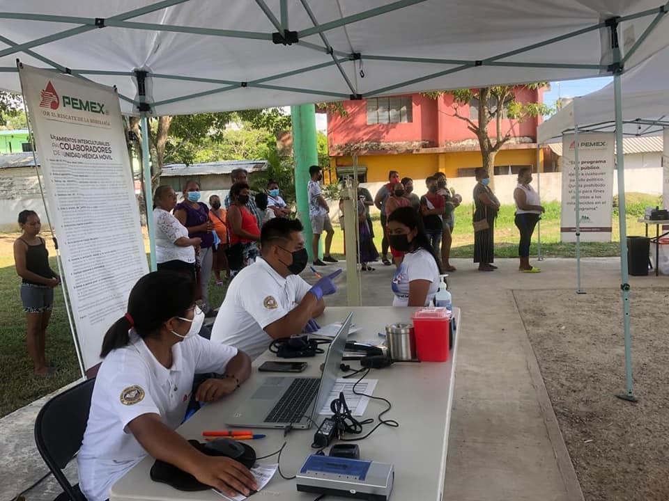 Ozuluama: Se realizó con éxito la jornada de salud gratuita en las comunidades de Alto del Tigre y Cucharas