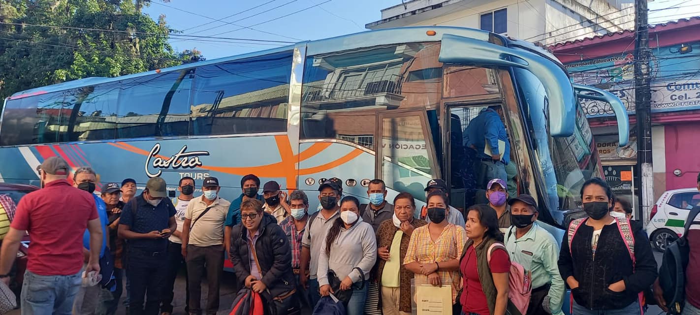 Álamo: Traslado de 35 personas al RAN en Xalapa