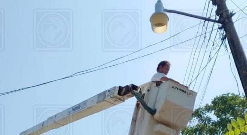 Tantoyuca: Atención al alumbrado público