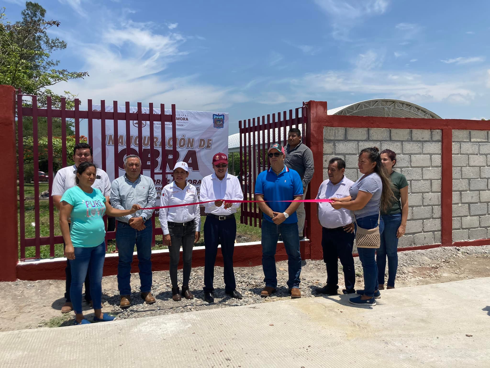 Gutiérrez Zamora: Inauguración de obras públicas en beneficio de los zamoreños