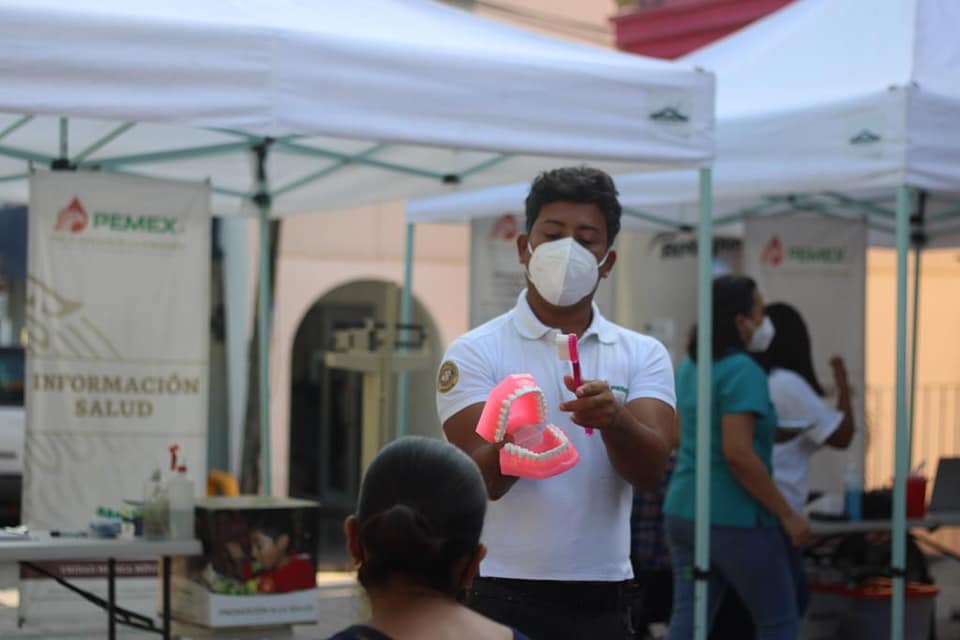 Ozuluama: Éxito en la jornada de salud gratuita en la cabecera municipal