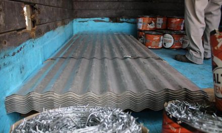 Ozuluama: Subsidio en lámina y rollo de alambre