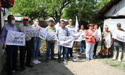Ozuluama: Inicio de obra del programa de ampliación de cuarto dormitorio en la comunidad de Mascareñas