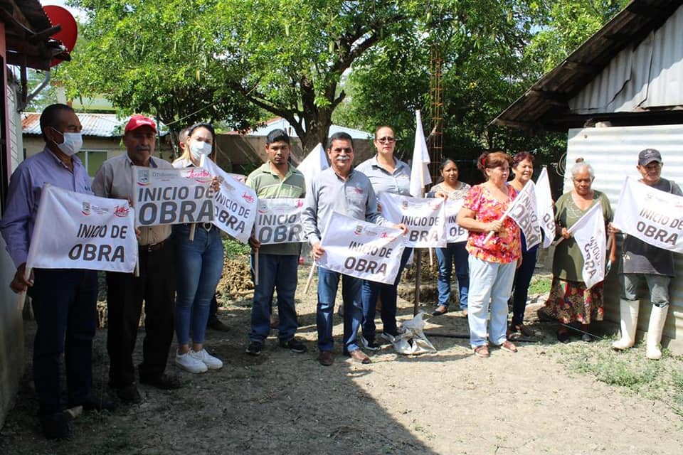Ozuluama: Inicio de obra del programa de ampliación de cuarto dormitorio en la comunidad de Mascareñas