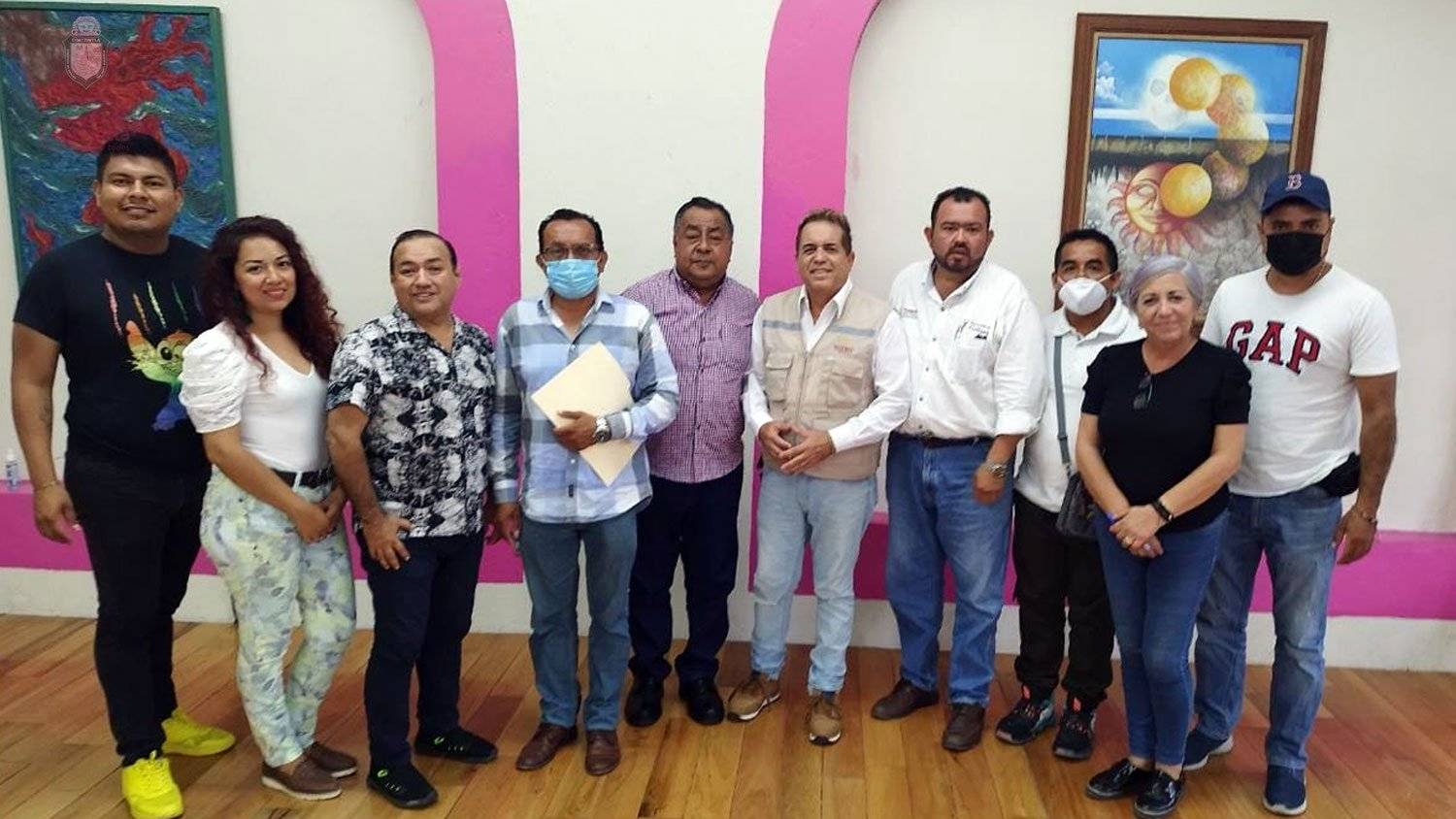 Coatzintla: Reunión con directores de cultura y casa de cultura de diferentes ciudades