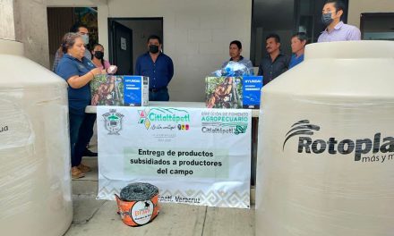 Citlaltépetl: Entrega de productos subsidiados a productores del campo 2022