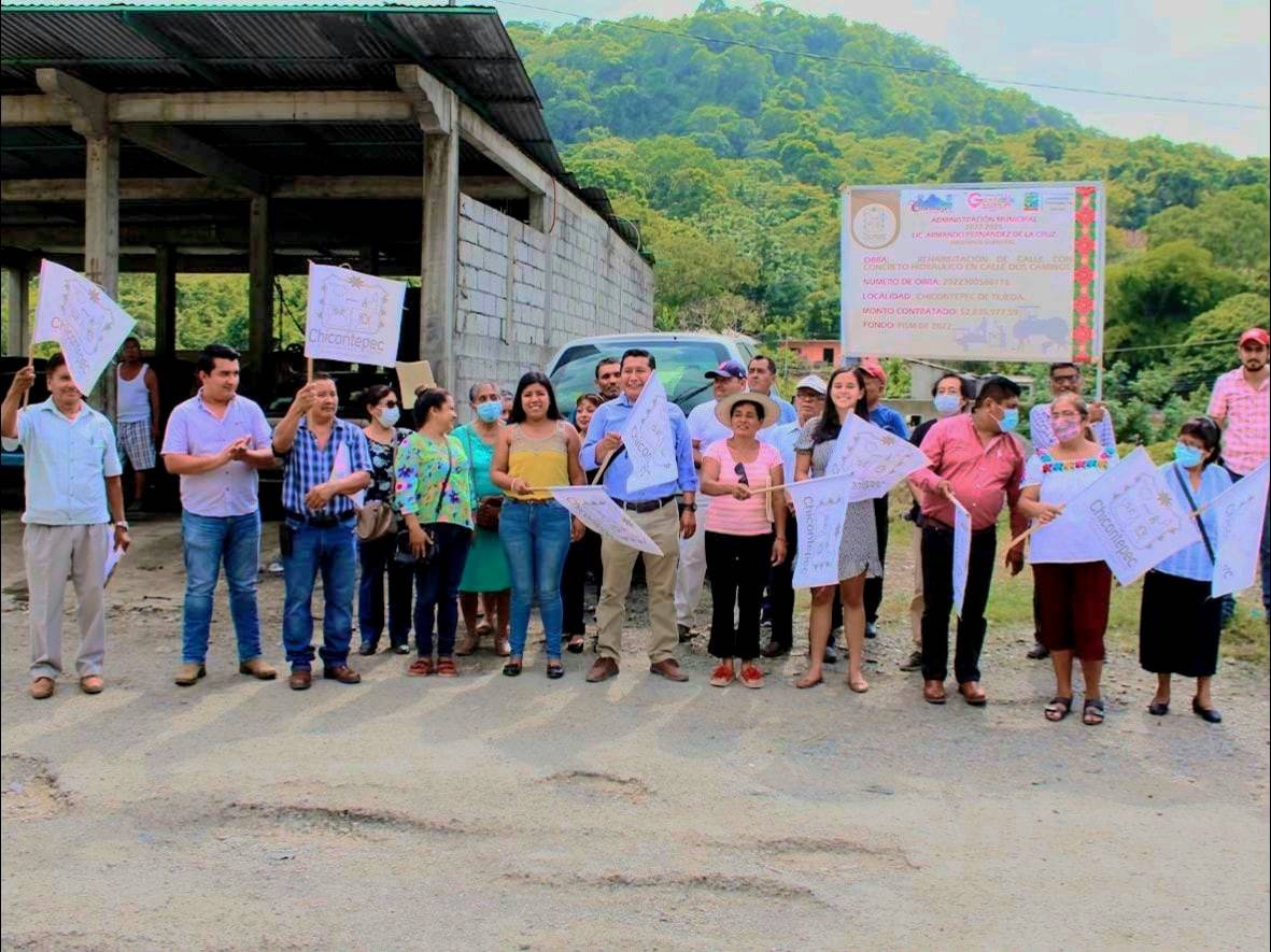 Rehabilitación de la entrada a Chicontepec